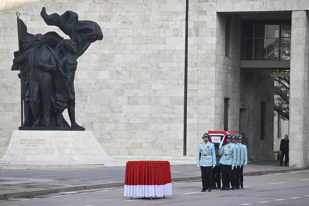 Hasan Bitmez için Meclis'te cenaze töreni. Babası Filistin atkısıyla uğurladı - Resim: 30